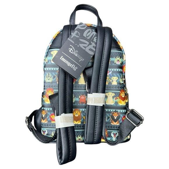 NEW Loungefly CL Exclusive Disney Lion King Tribal Chibi Mini Backpack main image 4